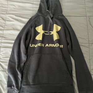 Under Armour Black Hoodie with Subtle Logo